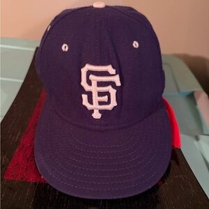Men's San Francisco Giants New Era Purple Lavender 59FIFTY 7 1/2 Fitted Hat